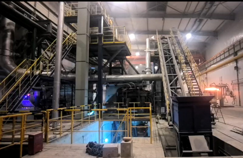 東北大學豎井預熱直流電弧爐 