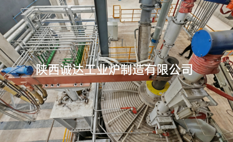 處理釩鐵渣直流爐