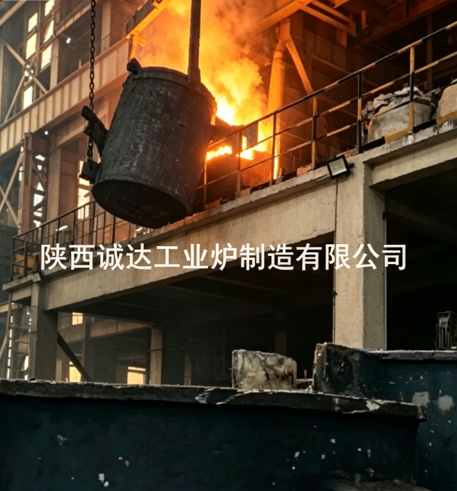 喜訊！陜西誠達為新疆企業(yè)定制的中低碳錳鐵精煉爐順利開爐熱兌